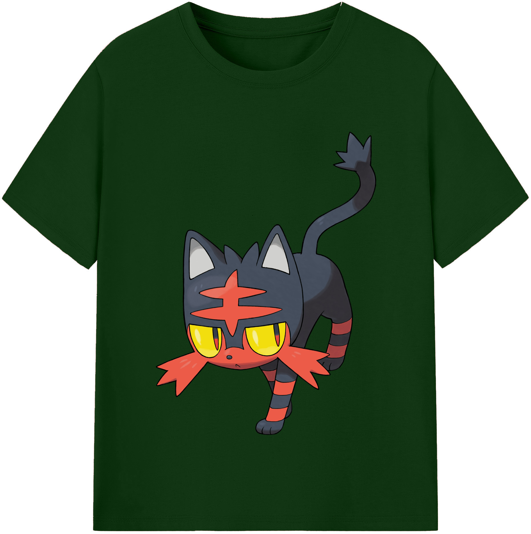 （画像用） ポケットモンスター Pokémon 綿100％半袖Tシャツ（フロントプリント）